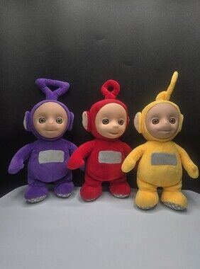 Teletubbies Tinky Winky, Po, Laa Laa Talking Plush